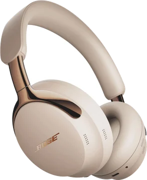 Bose QuietComfort Ultra headphones in cream