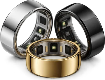 Oura smart rings in multiple finishes